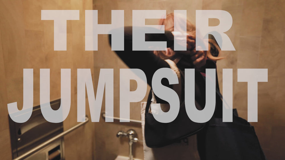 DropCut Technology Jumpsuit Demo Nita Marquez | How To Use The Bathroom In A Jumpsuit