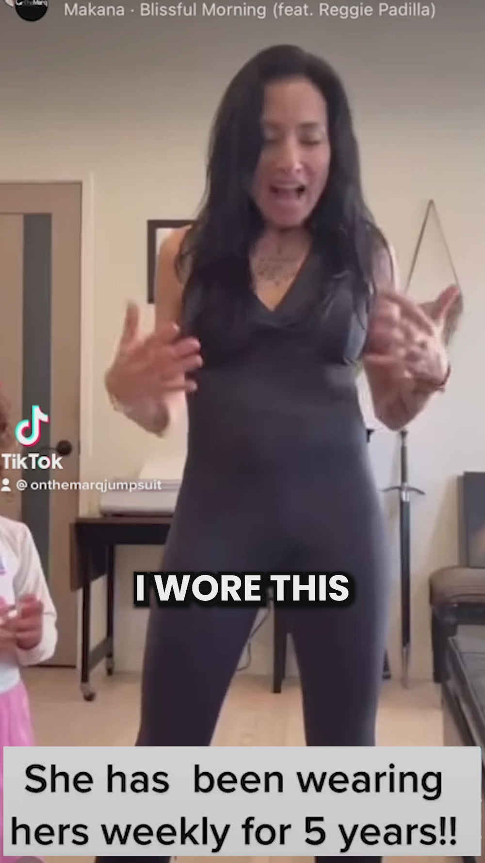 Customer Video Testimonial DropCut OnTheMarq Jumpsuit Nita Marquez
